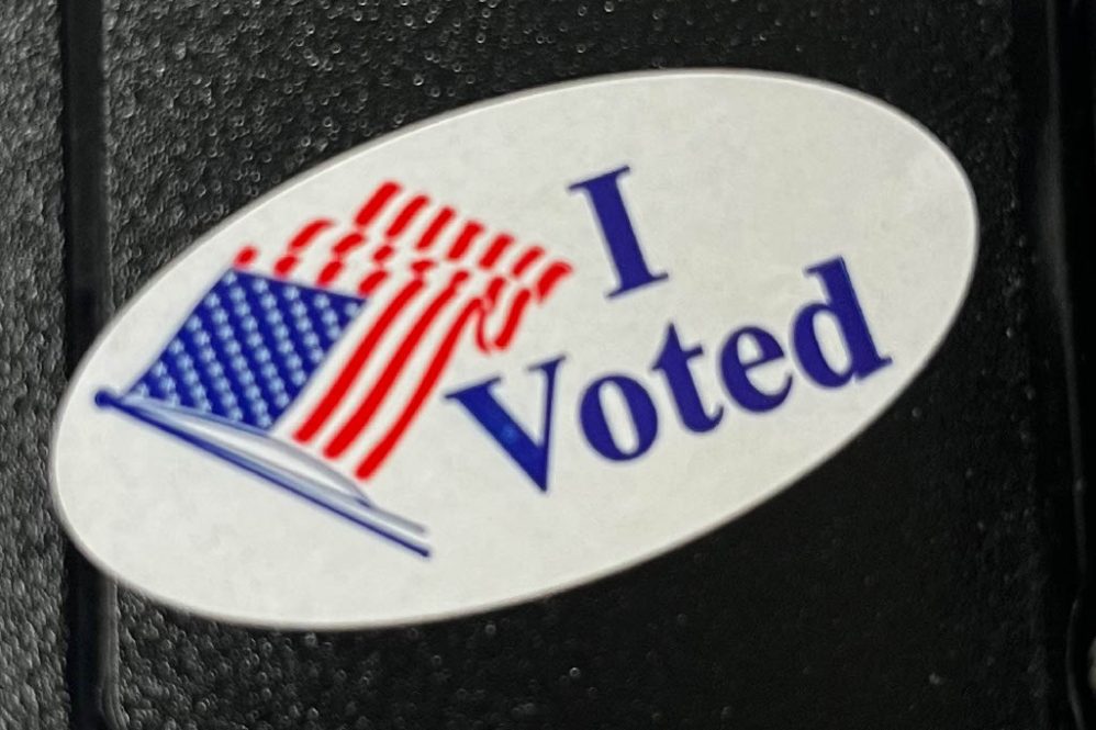 I voted sticker