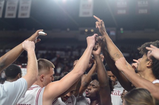 NMSU mens basketball team