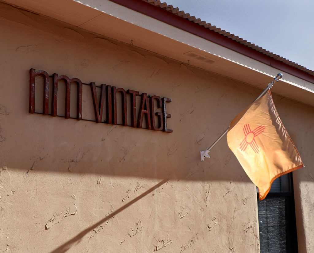 NM Vintage with flag