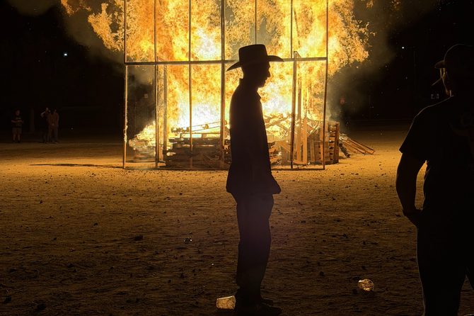 BURNING OF THE LOBO